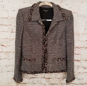 Tahari tweed blazer